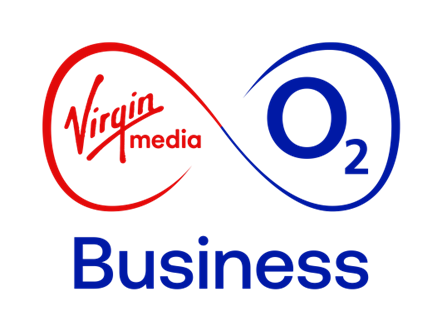 Virgin media and 02 logo