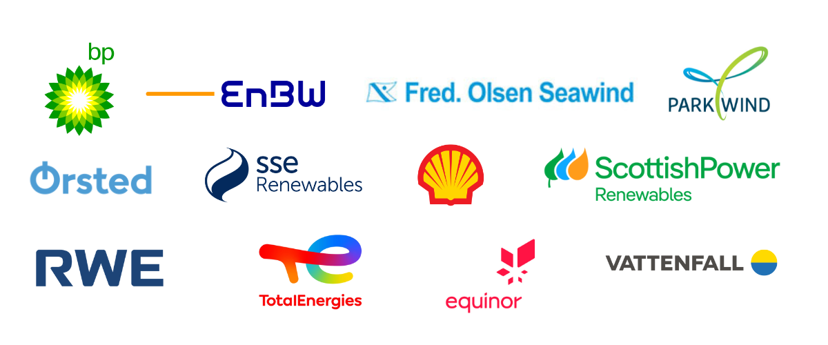 Company logos who are partners of the scheme
