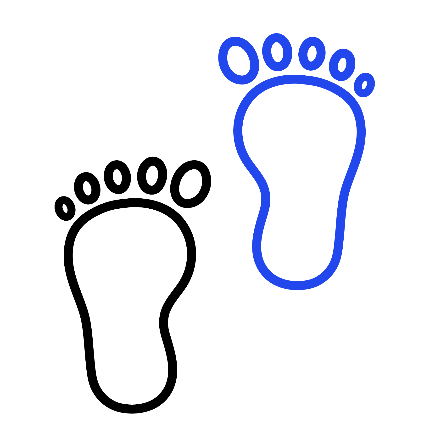 Foot prints - icon