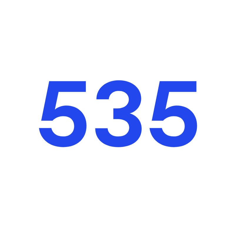 the number 535