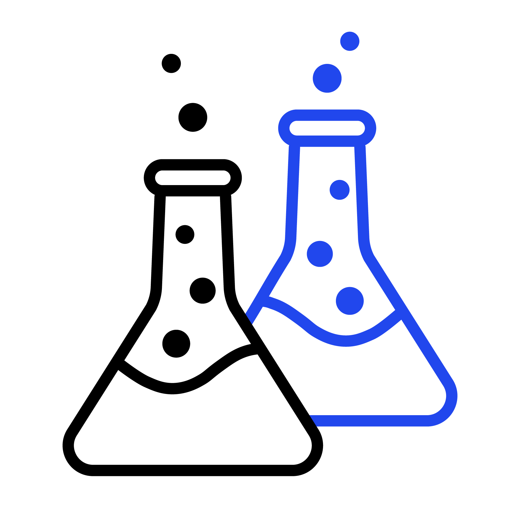 Chemicals in test tube