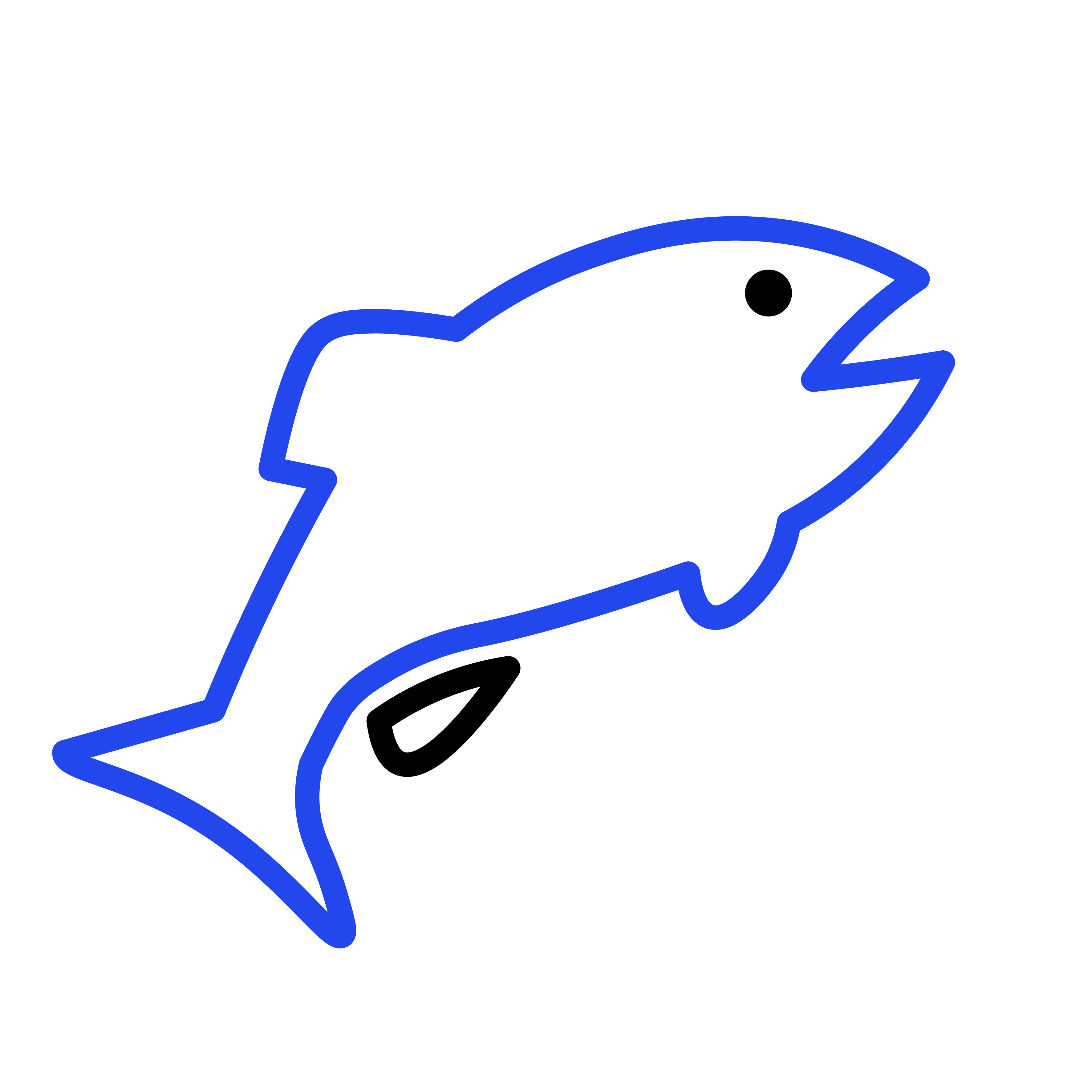 Icon of a fish out of water