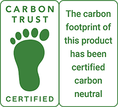 Carbon neutral green logo