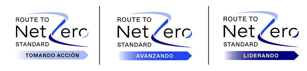 Route to Net Zero Standard logos