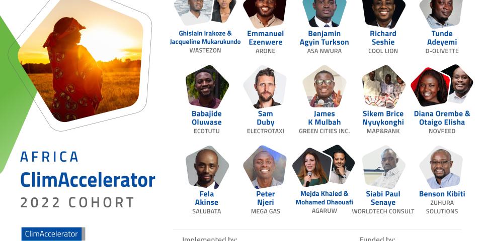 Africa ClimAccelerator 2022 Cohort