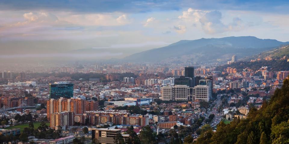 City scape of Colombia