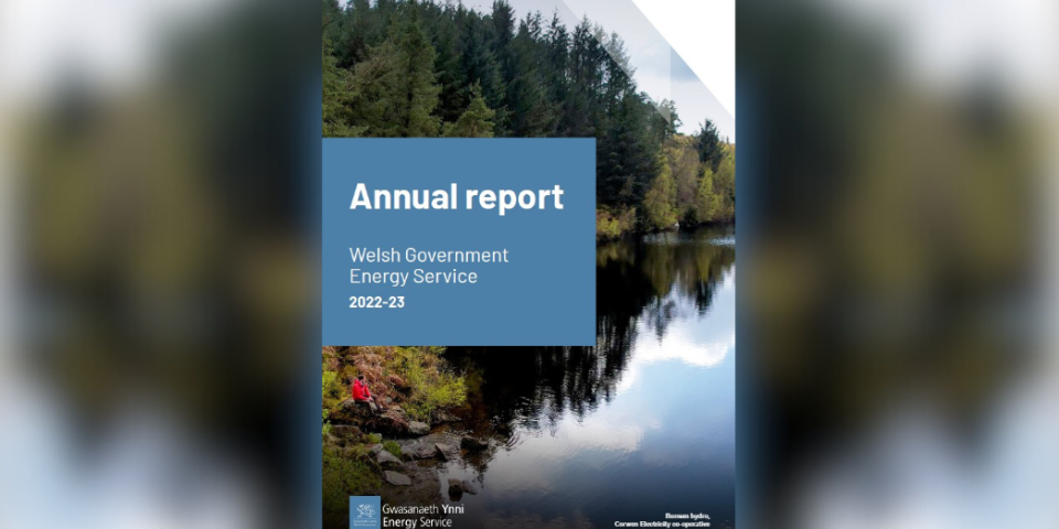 WGES annual report cover