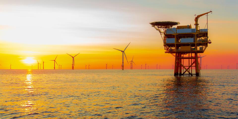 North sea offshore wind farm