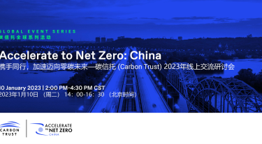 Accelerate to net zero China