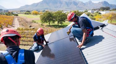Solar panels Africa