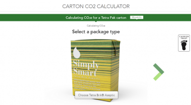 Tetra Pak carbon calculator
