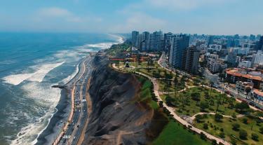 South american coastline