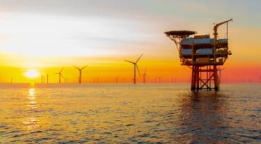 North sea offshore wind farm