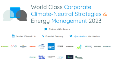 world class corporate climate-neutral strategies event