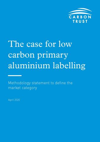 The case for low carbon primary aluminium labelling