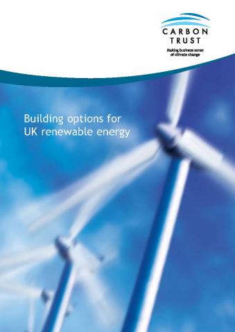 Building options for UK renewable energy cover