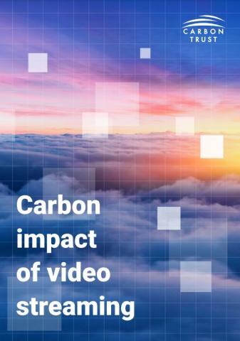 Carbon Impact of video streaming cover