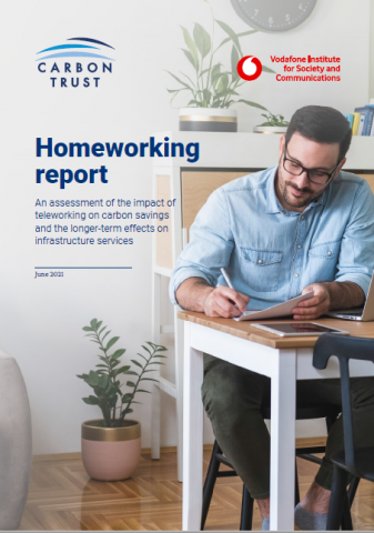 Homeworking report cover