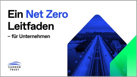 Net Zero for business guide cover