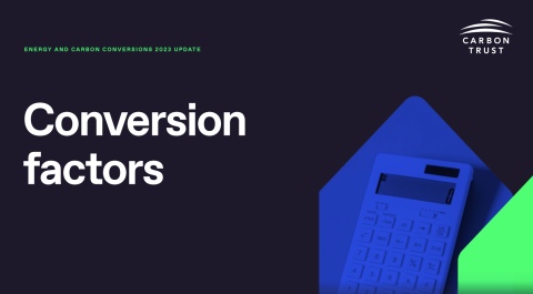conversion factors guide cover page