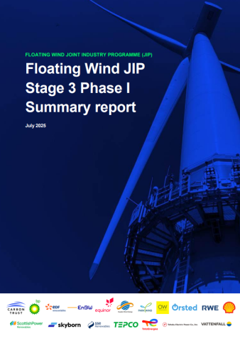 Floating Wing Joint Initiative Programme Stage 3 Phase 1 summary report
